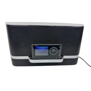 SiriusXM SXABB1 Universal Portable Speaker Dock Black Satellite Radio TESTED